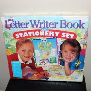 sealed❤️vintage 1994 Reader's Digest Kids Letter Writer Book and Stationery Set